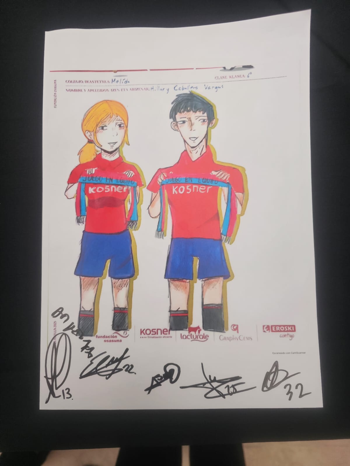 CONCURSO DE DIBUJO FUNDACIÓN OSASUNA